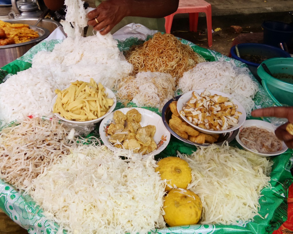 Burmese food - cibo birmano