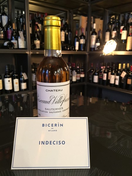 Indeciso_Sauternes Pascaud Villefranche 1983