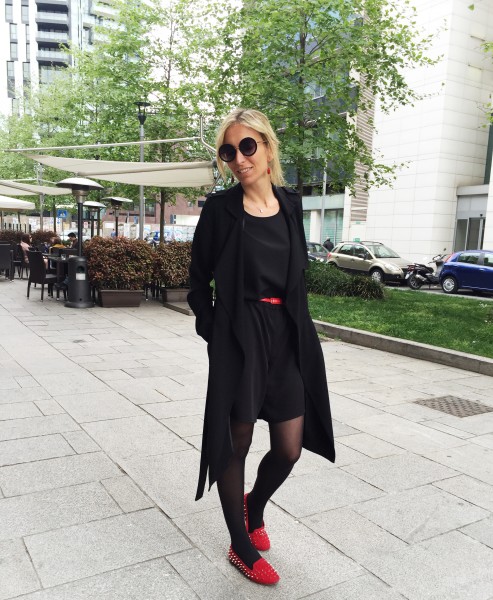 Little Black Jumpsuit - L'Abitino Easy Chic - Milano