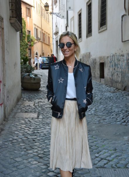 Black &amp; Gold Bomber