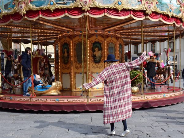 Tartan Kimono - Caftanii Firenze